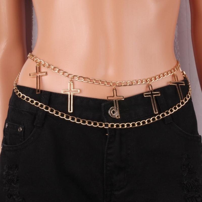 39BD Cool Crossed Pendant Wais - Women Formal Event Wear 评论和价格