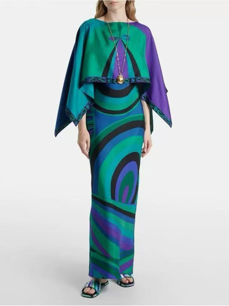 VGH Light Blue Abstract Print  - Women'S Formal Wear Suits 评论和价格