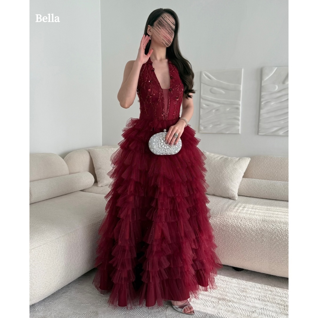 Bella Customized Satin Off-the - Women Formal Wear For Graduation 评论和价格