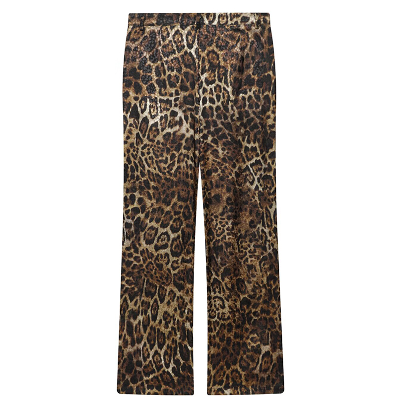 HXAO Leopard Pants Sets 2 Piec - Women'S Formal Wear Suits 评论和价格