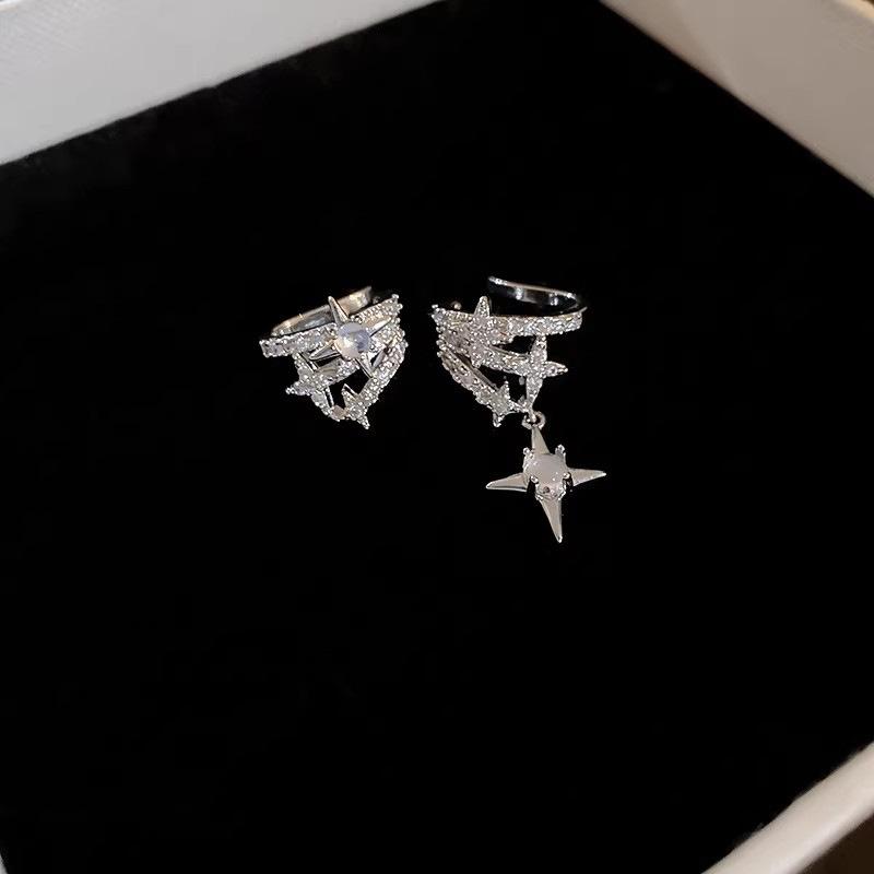Non Pierced Minimalist Zircon  - Formal Wear Jewelry For Women 评论和价格
