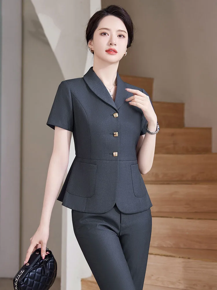 Pop 2024 Summer Formal OL Styl - Women Formal Wear For Interview 评论和价格