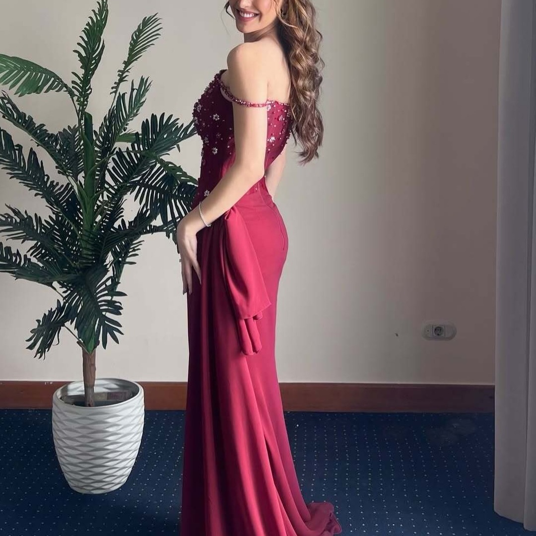 Bella Customized Satin Off-the - Women Formal Wear For Graduation 评论和价格