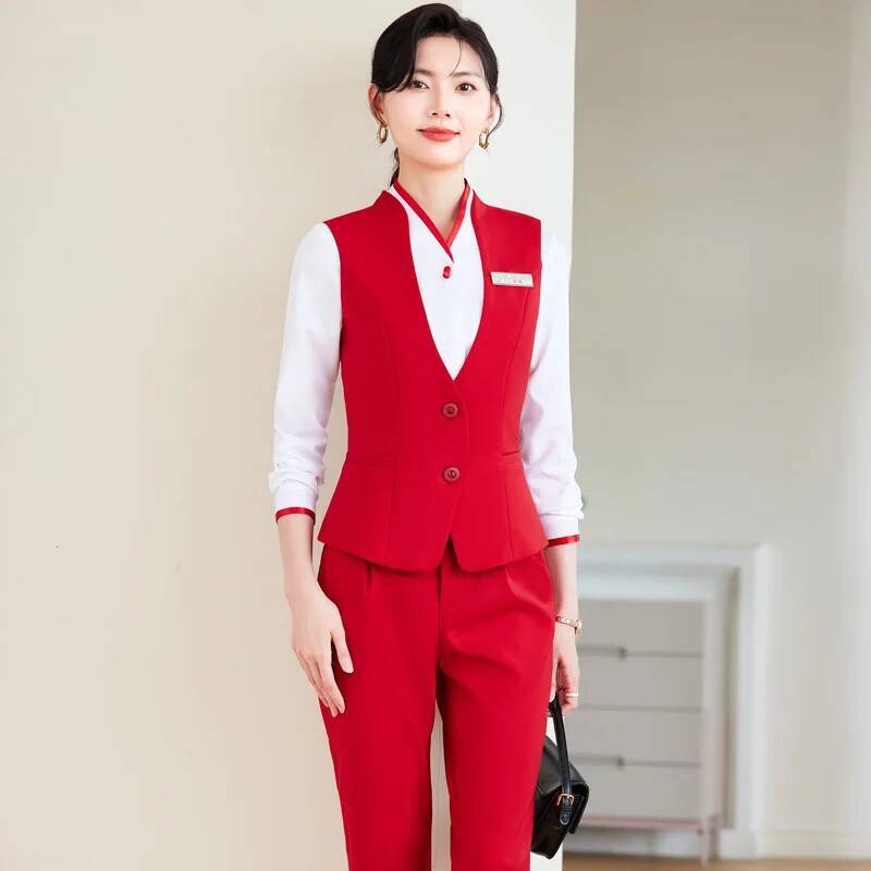 Plus Size 5XL Formal Pantsuits - Women Formal Wear For Interview 评论和价格