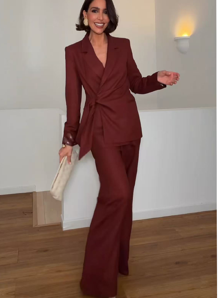 Fashion Office Ladies Blazer P - Women'S Formal Wear Suits 评论和价格