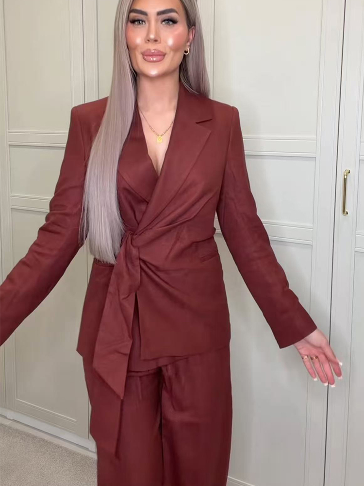 Fashion Office Ladies Blazer P - Women'S Formal Wear Suits 评论和价格