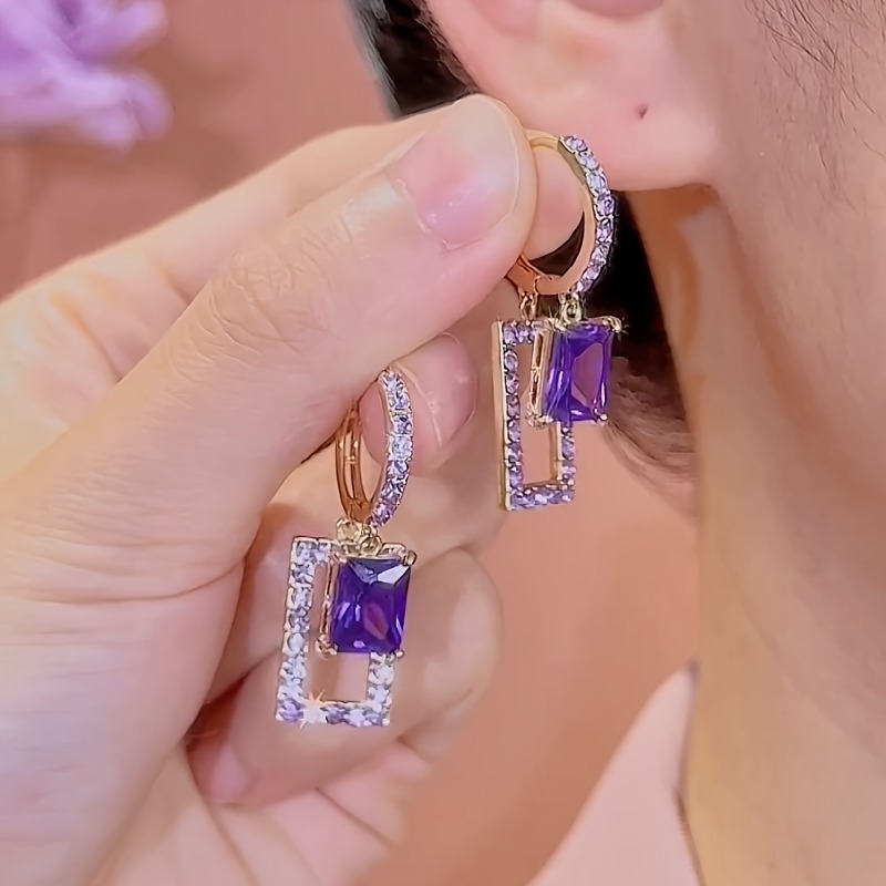 1 Pair of Elegant Luxurious Ge - Formal Wear Jewelry For Women 评论和价格
