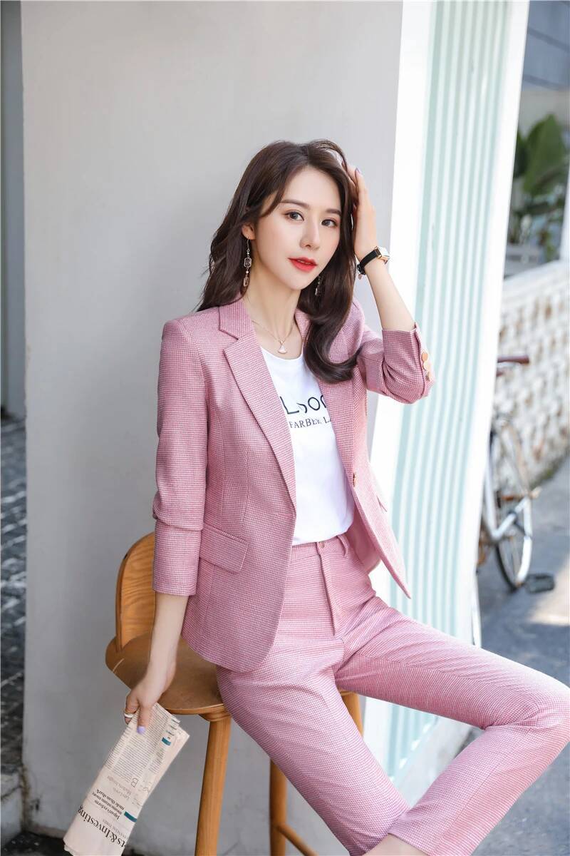 Novelty Green Uniform Designs  - Women Formal Wear For Interview 评论和价格