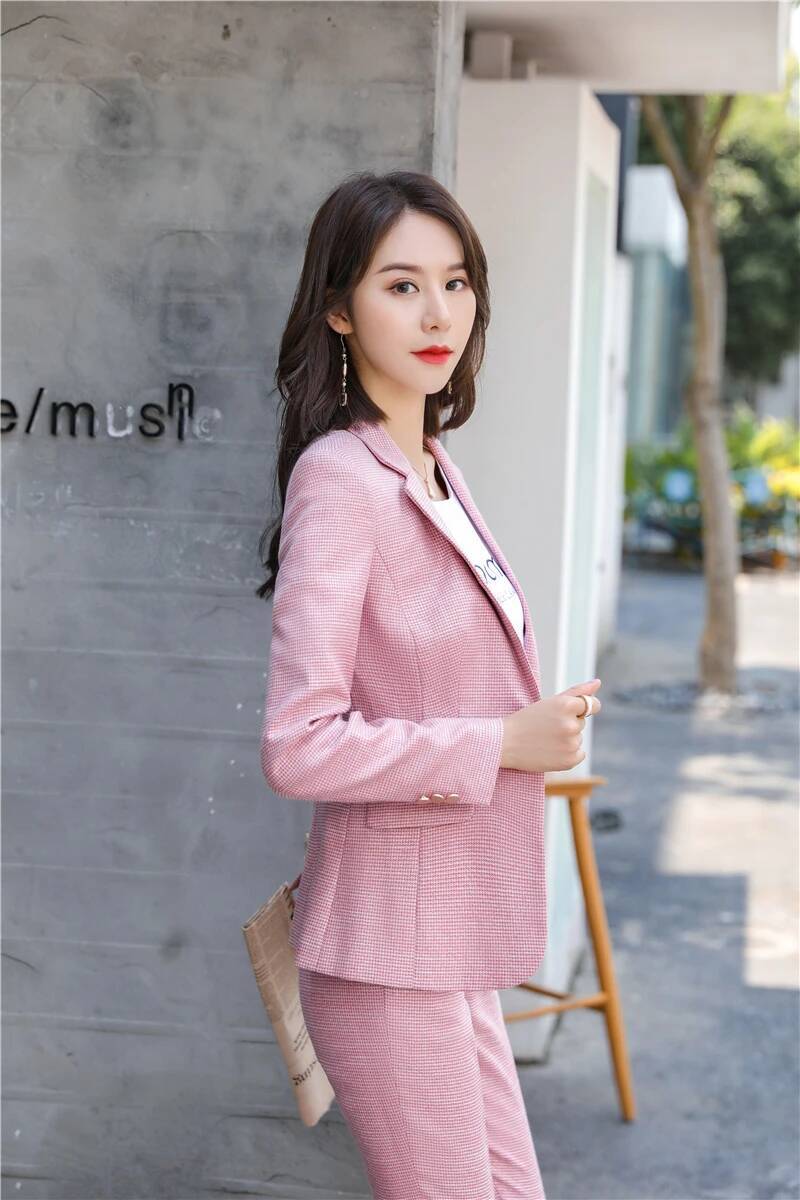Novelty Green Uniform Designs  - Women Formal Wear For Interview 评论和价格