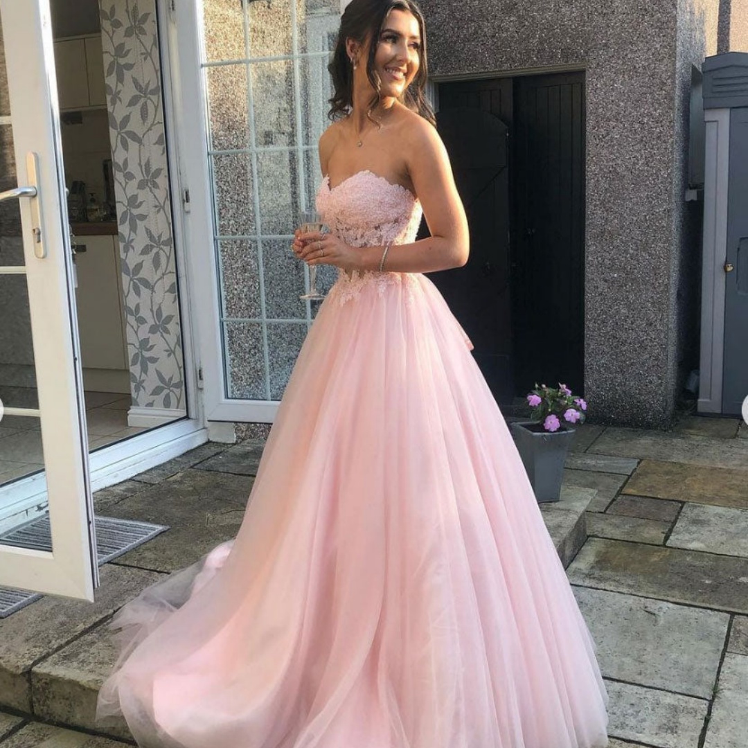 Bella Customized Pink Straples - Women Formal Wear For Graduation 评论和价格