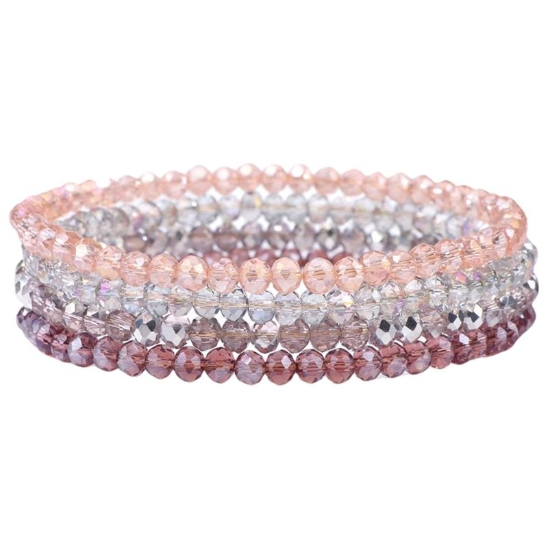 Adjustable Multicolor Crystal  - Formal Wear Jewelry For Women 评论和价格