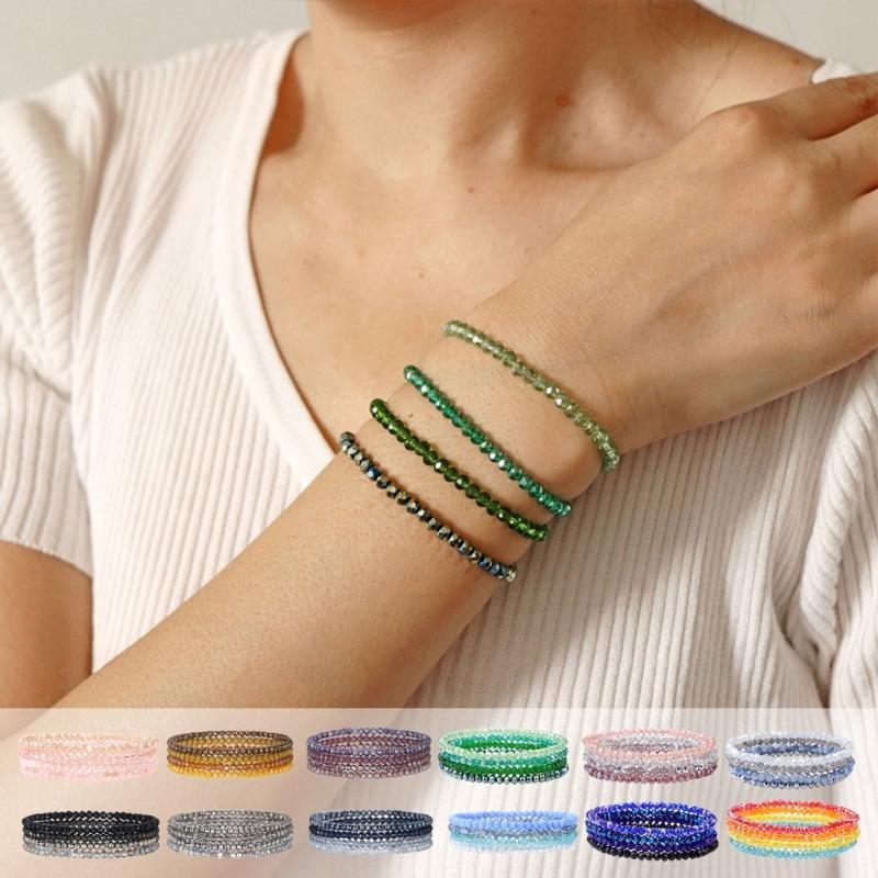 Adjustable Multicolor Crystal  - Formal Wear Jewelry For Women 评论和价格