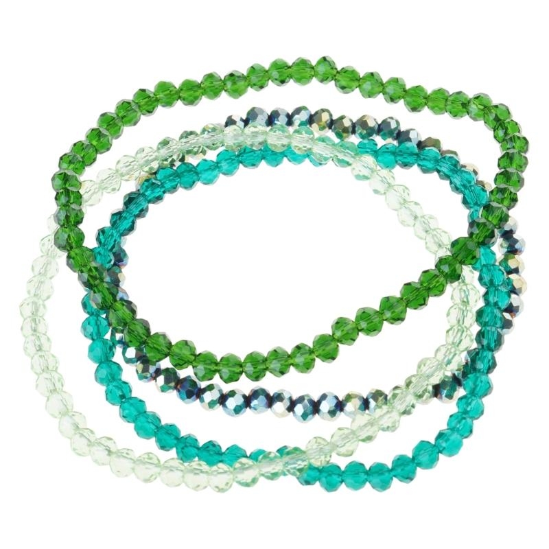 Adjustable Multicolor Crystal  - Formal Wear Jewelry For Women 评论和价格