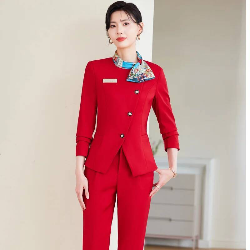 Plus Size Formal Elegant Style - Women Formal Wear For Interview 评论和价格