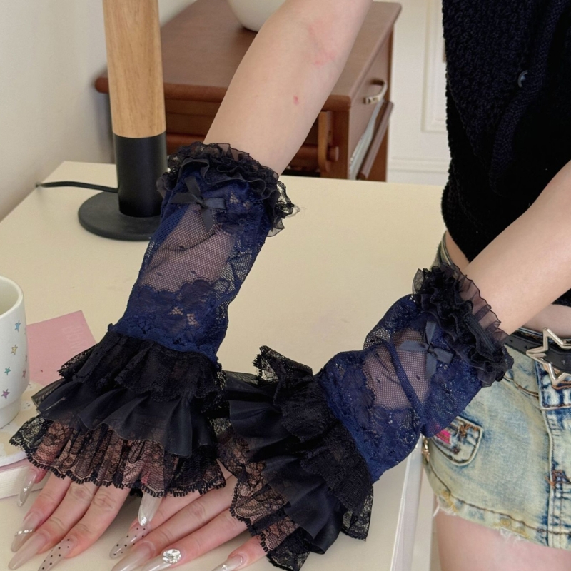 E15F Bridal Party Gloves Embro - Women Formal Event Wear 评论和价格