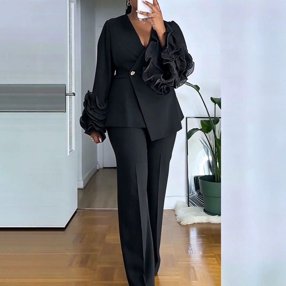 Women's 2‑Piece Pant Suit Deep - Women'S Formal Wear Suits 评论和价格