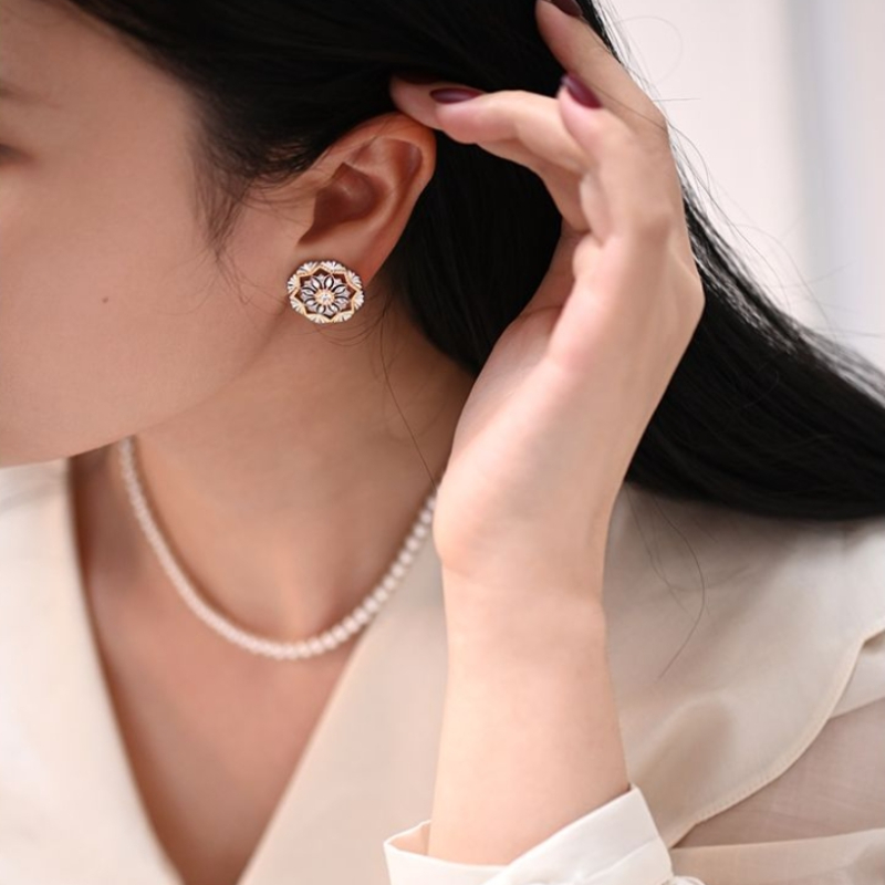 Fashion Elegant Style Earrings - Women Formal Event Wear 评论和价格