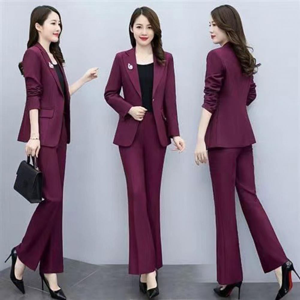 2 Pcs/Set Lady Formal Coat Pan - Women'S Formal Wear Suits 评论和价格