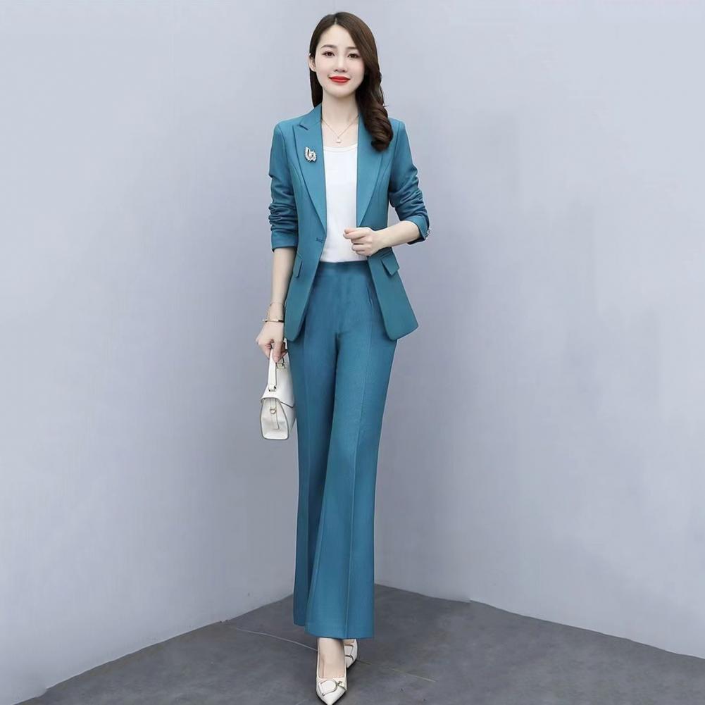 2 Pcs/Set Lady Formal Coat Pan - Women'S Formal Wear Suits 评论和价格